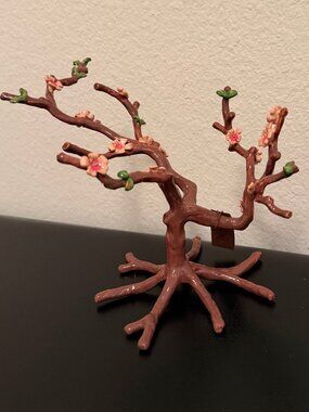Lucky Brand Jewelry tree - glazed, flowers (NWT)